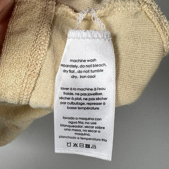 Danielle Bernstein By WeWoreWhat Butter Yellow Bandeau Top Women's Large - Picture 7 of 8